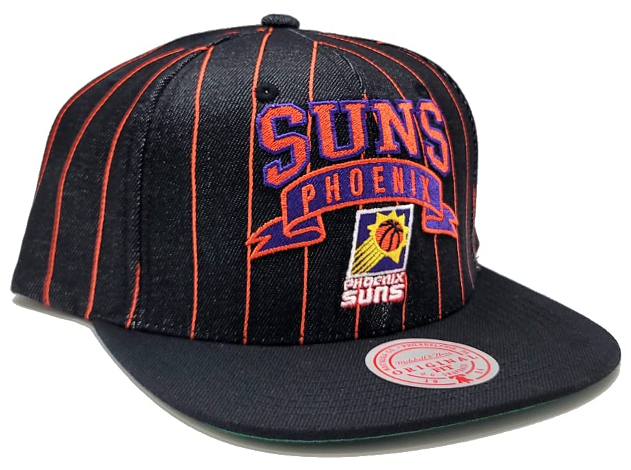 Mitchell & Ness Phoenix Suns Black Orange Snapback miniatura 4