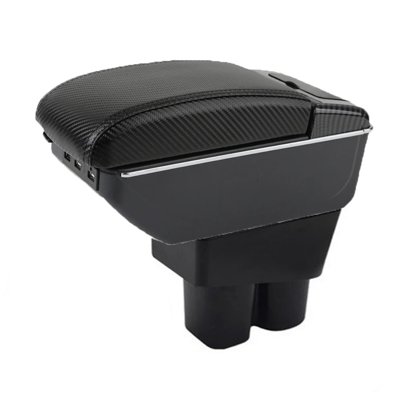 BYHGFDEA Armrest Storage Box For City Car Armrest Auto Storage Box Bracing Heighten Interior Details Retrofit Part