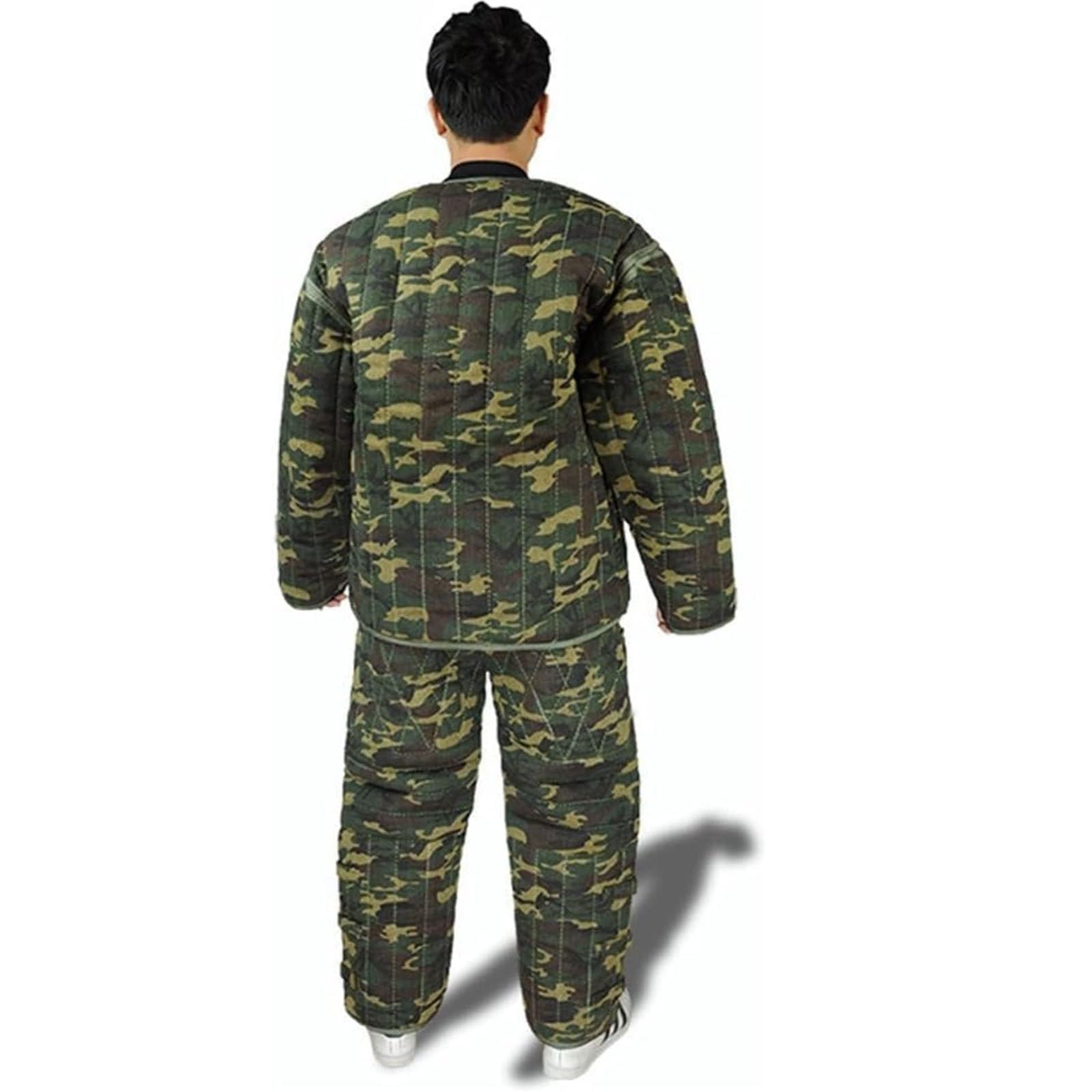 Ropa protectora para perros de adiestramiento, traje profesional de protección corporal para perros grandes, mangas antimordeduras, chaqueta y pantalones de adiestramiento para perros policía.