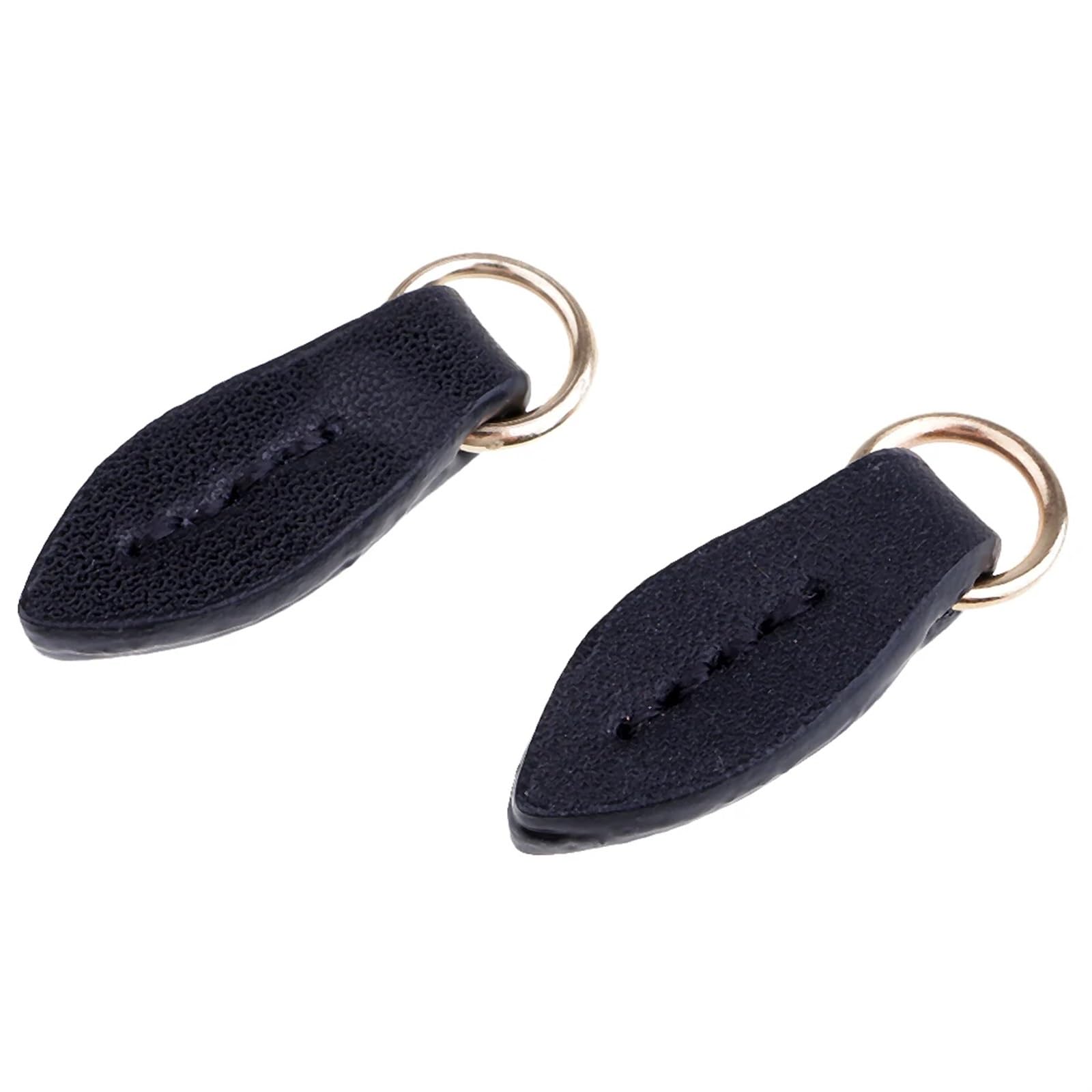 Reemplazo del tirador de cremallera, Tirador de Cremallera 2 Piezas Tirador de Cremallera de Cuero Tiradores de Cremallera Reemplazo de Cierre Deslizante de Costura for Mochila Ropa Cremalleras DIY Ac