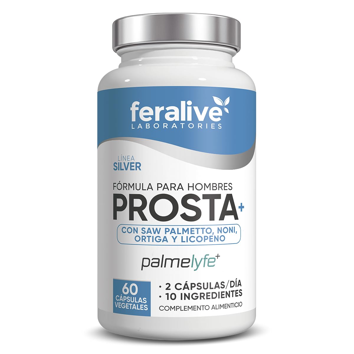 PROSTA+ 60 Cápsulas – Fórmula para Hombres con PalmeLyte® Saw Palmetto + Origa + Lycopeno + Zinc – Suplemento para Salud Prostática y Bienestar Masculino
