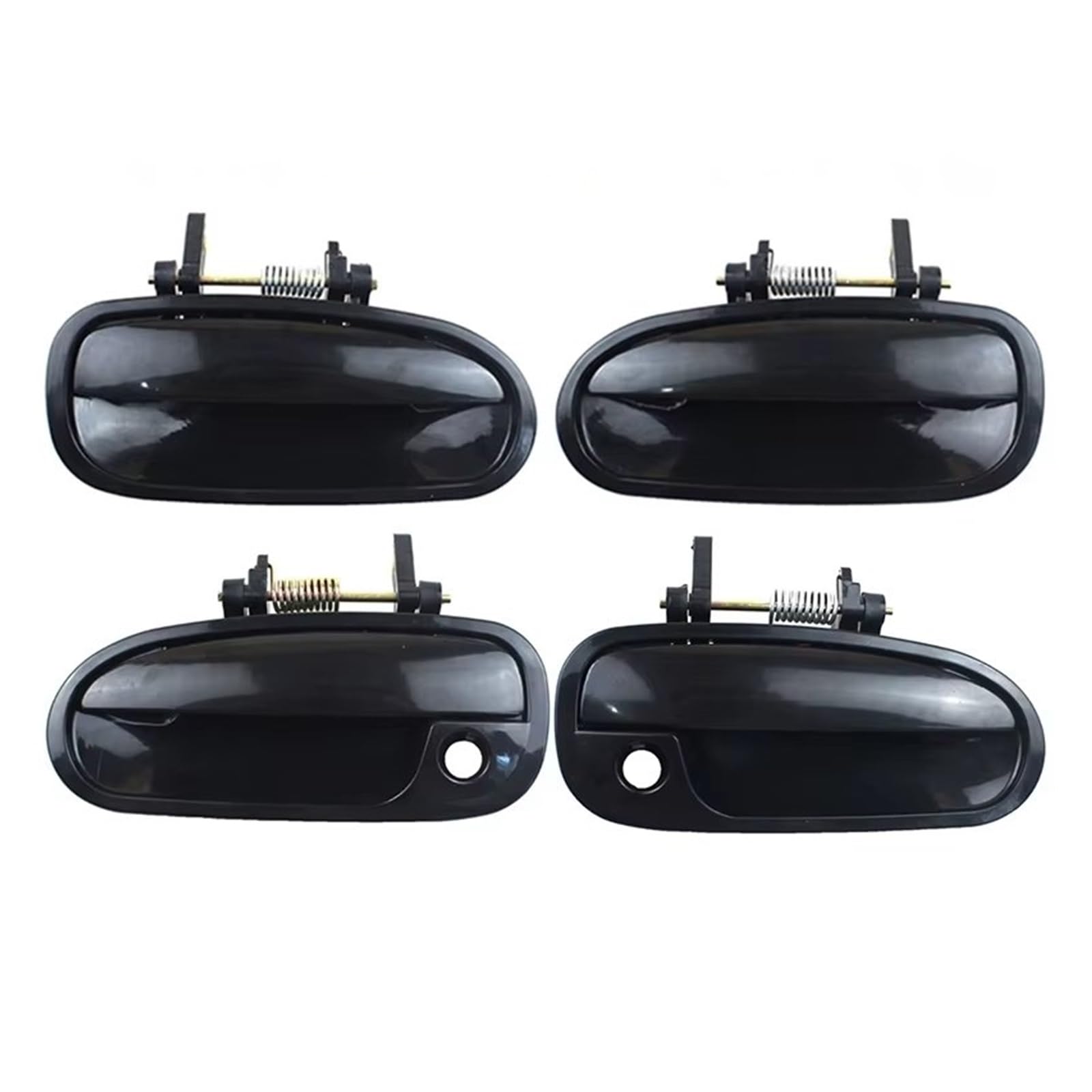 Bwjqqj One Color Car Outer Door Handle For Civic For Ek3 1996 1997 1998 1999 2000 4Piece Car Outside Exterior Door Handle