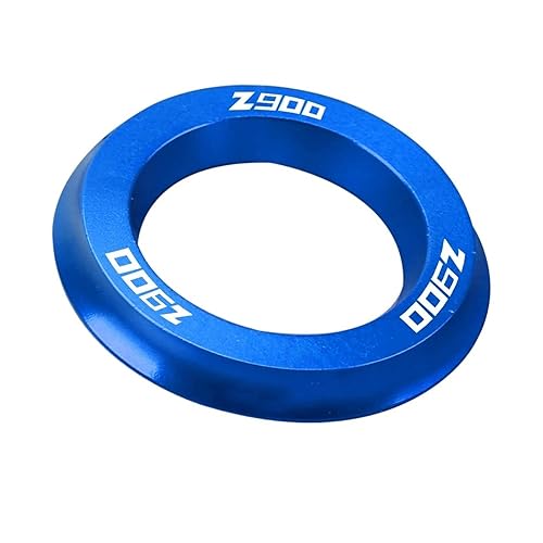 LCCDZ - Cubierta de aluminio para interruptor de encendido para motocicleta, accesorios para llaves Z900, logotipo compatible con Kawasaki Z900 Z