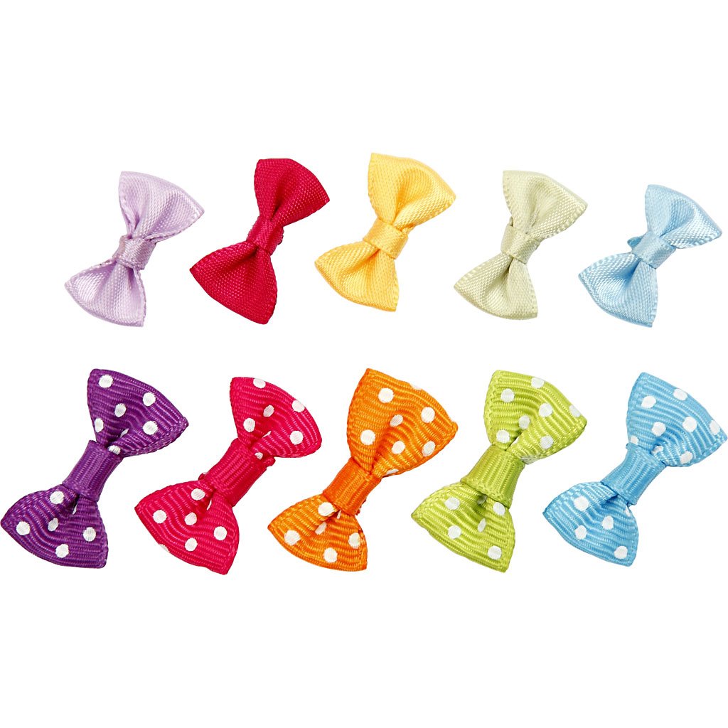Bows, W: 25 mm, 20asstd