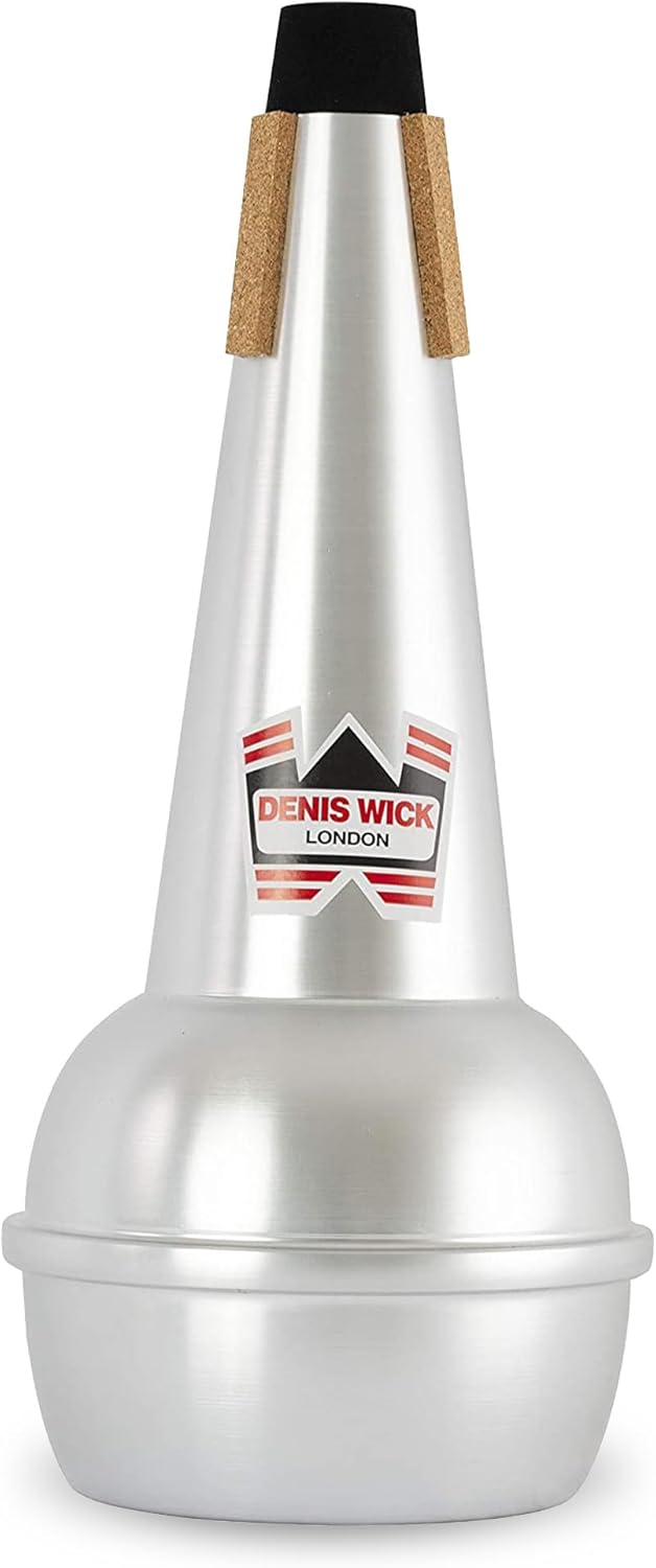 Denis Wick Bass Trombone Straight Mute Aluminum Mute for Bass Trombone