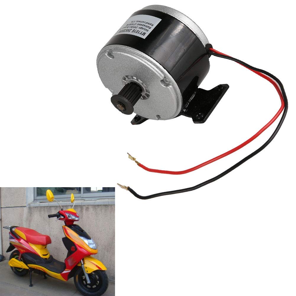 MY1016 24V 300W Piccolo motore a spazzola portatile in alluminio per scooter elettrico Veicolo