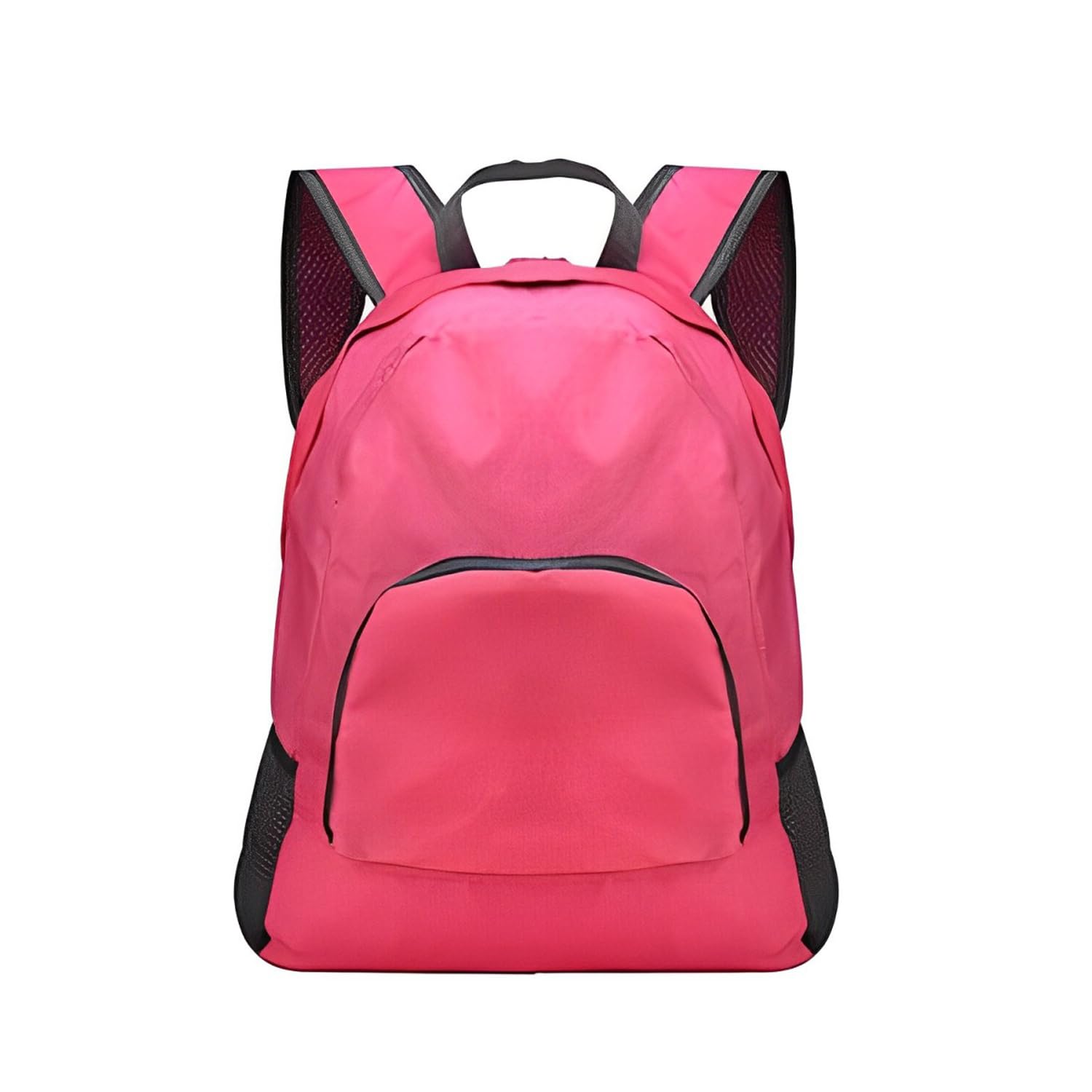 Outdoor Travel Foldable Backpack Waterproof Backpack With Mini Bag Stay-Clean Backpack for Camping, Hiking, Travelling, Outdoor Activities(Rose Pink)-image-27