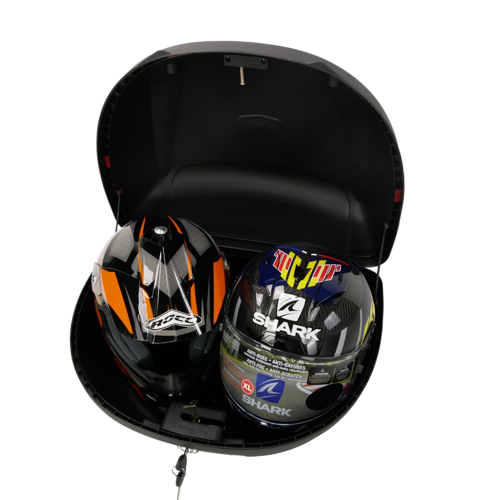 Götz Topcase Motorradkoffer für 2 Helme XXL 52l schwarz