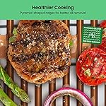 Chefman Smokeless Indoor Electric Grill, Copper, Extra Large, Nonstick Table Top Grill for Indoor Grilling and BBQ with Adjustable Temperature Control, Nonstick Dishwasher-Safe Parts, 9" x 15" - Image 4