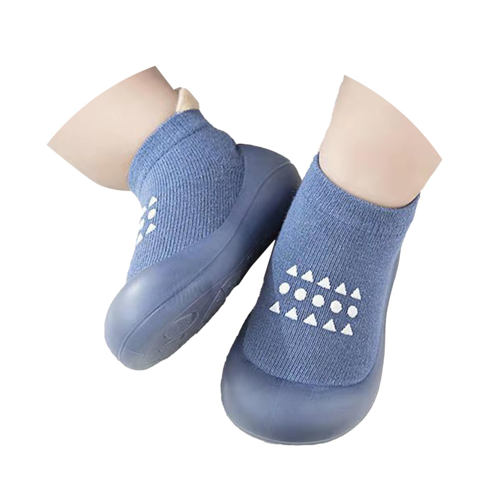 Baby Socks Shoes, First Walking Shoes, Toddlers, Non-Slip Breathable Slippers with Soft Rubber Sole, Baby Sneakers for Boys and Girls