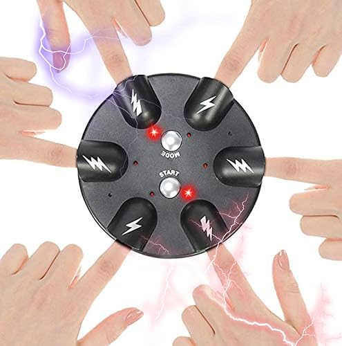 Miniatura 2 de Detector eléctrico de mentiras de dedo, detector de mentiras impactante eléctrico mejorado, máquina de prueba de polígrafo, juego de choque de dedo,