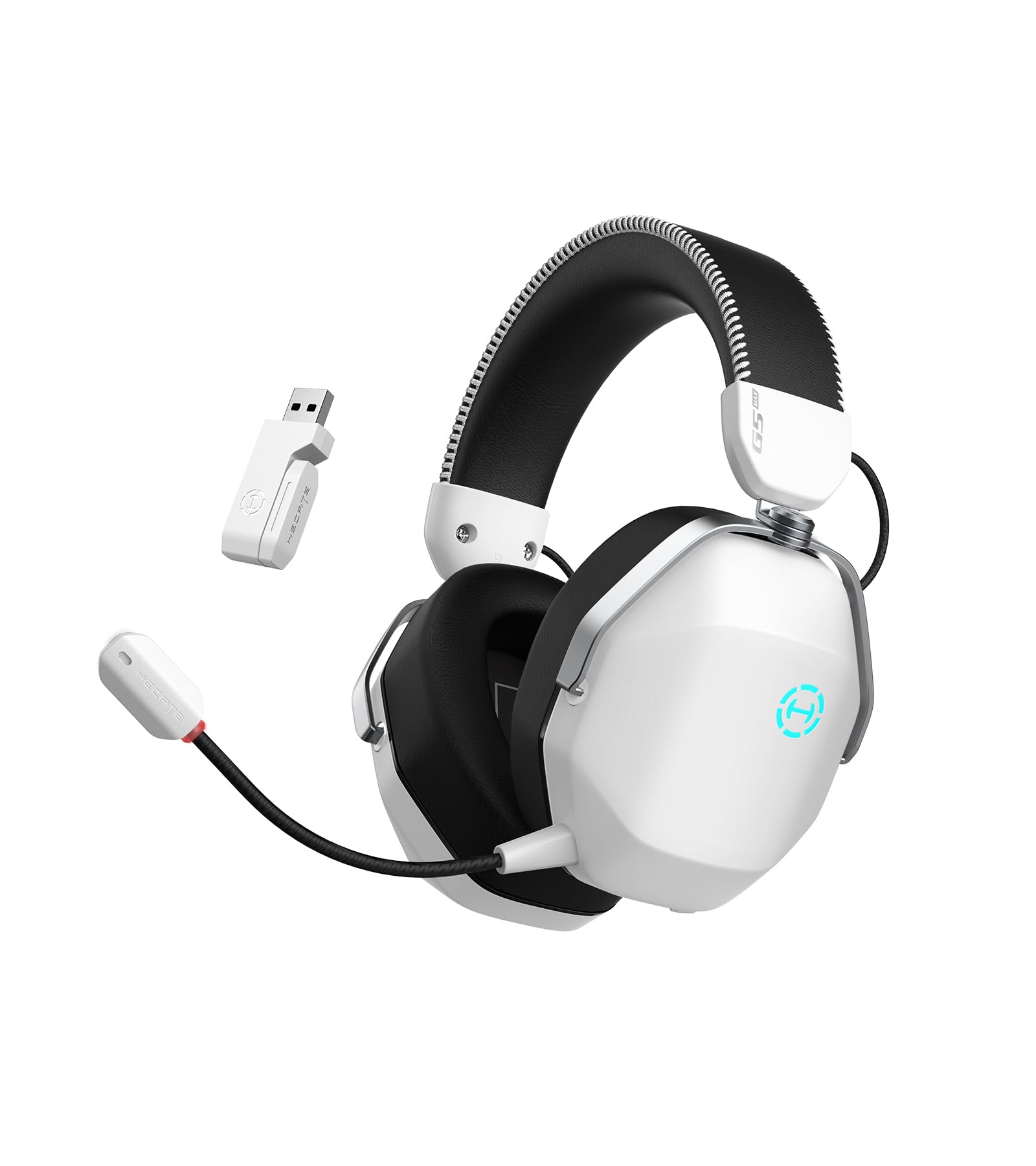 Edifier G5 MAX Auriculares Gaming Inalámbricos conTHX Spatial Audio, Blanco