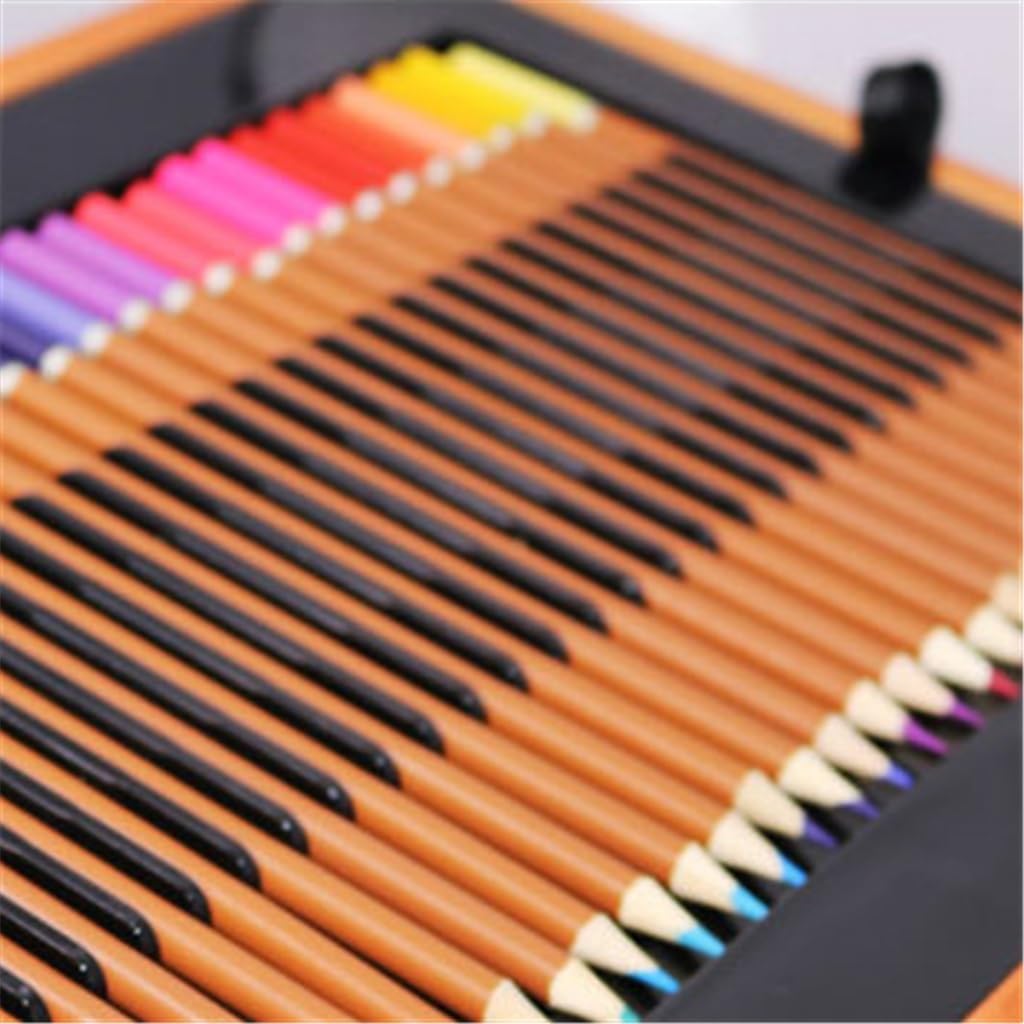 174 Pieces Painting Set Wooden Box Watercolour Pencils Art Supplies Doodle Set