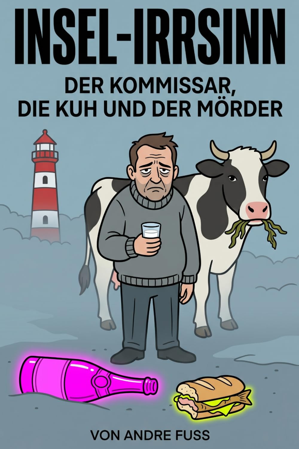 Insel-Irrsinn: Ein satirischer Küsten-Krimi (Alltag des blutigen Wahnsinns - Satirische Protokolle)