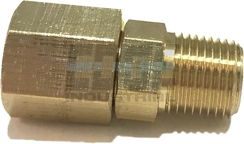 Adaptador giratorio macho de latón 18" NPT combustibleaireaguaaceitegas WOG (cantidad 01)