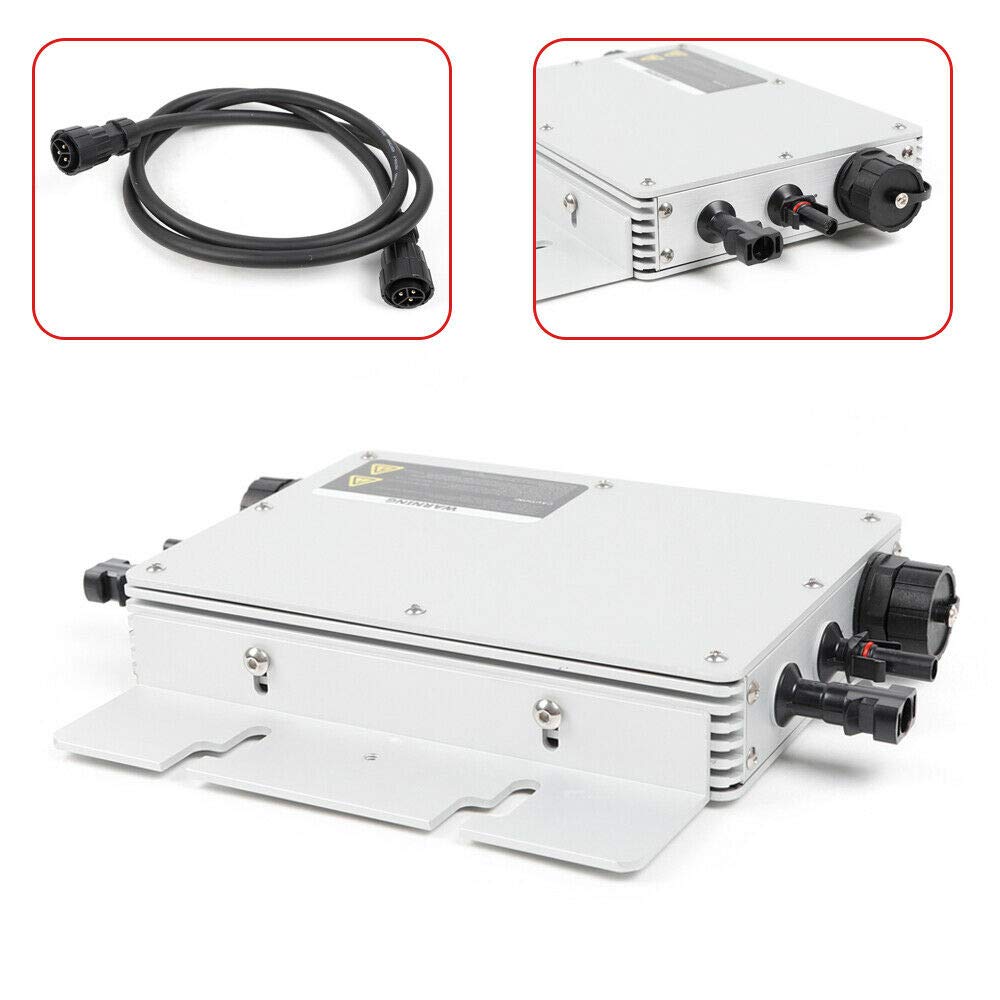 Moduł falownika, WVC 600 W mikroinwerter Solar Power Grid Tie PV Inverter Digital Controller do systemów wytwarzania energii (WVC-600W)