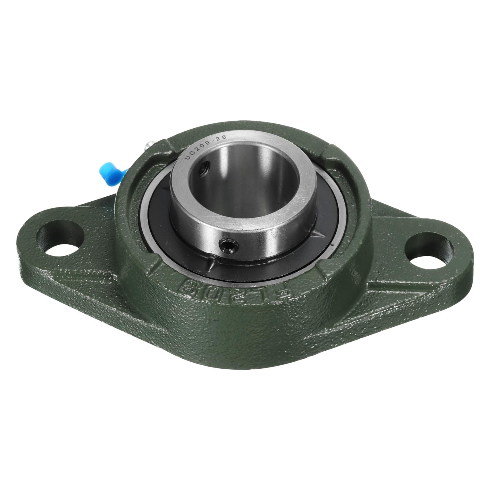 2pz UCFL209-26 Cuscinetti a Blocchetto Cuscino con Foro 1-5/8 Pollici Autoallineanti, Base in Ghisa Massiccia con Cuscinetti in Acciaio al Cromo