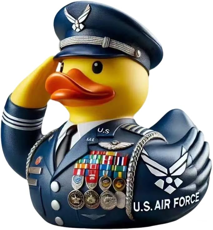 Military Rubber Duck, Uniform Tribute to Veterans (d)