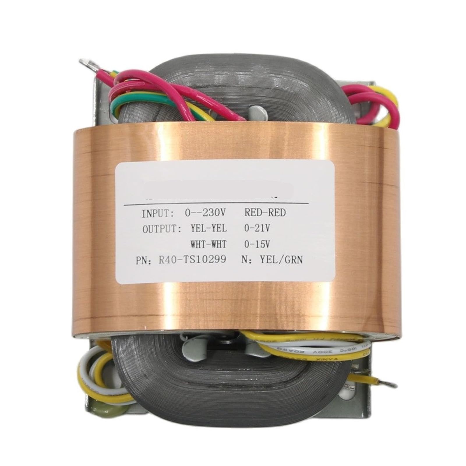 Transformateur R Core 50W alimentation linéaire sans bruit pour DAC et préampli R40-TS10299