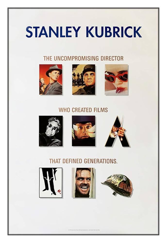 Amazon.com: Movie Poster STANLEY KUBRICK 1 Sided RARE