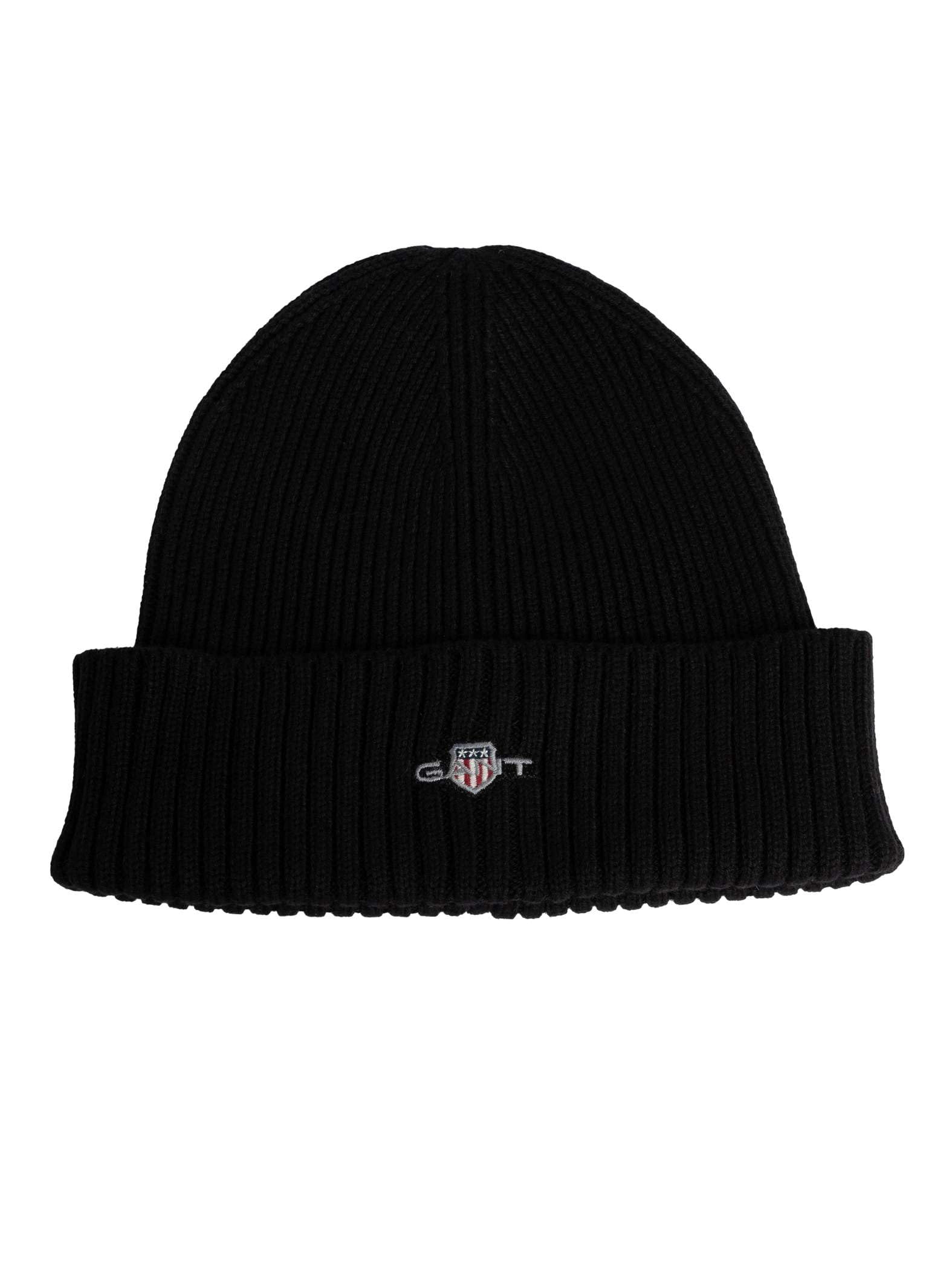 Gant Herren Beanie-Mütze Cotton Blend Logo Beanie