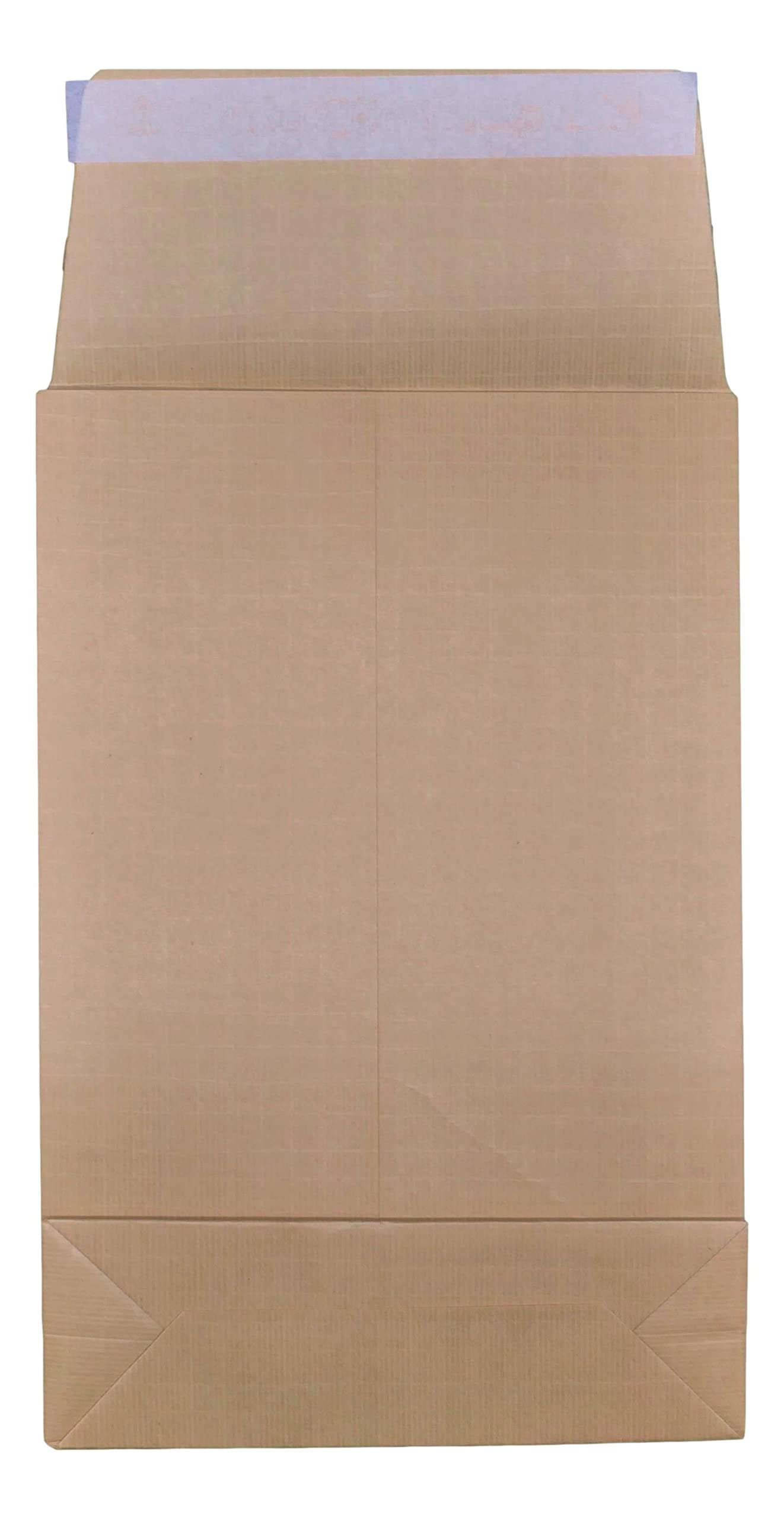 50 armata busta Kraft con soffietto 9 centimetri 280 x 410 millimetri 35g kraft sacchetto solido rinforzato strappo autoadesivo
