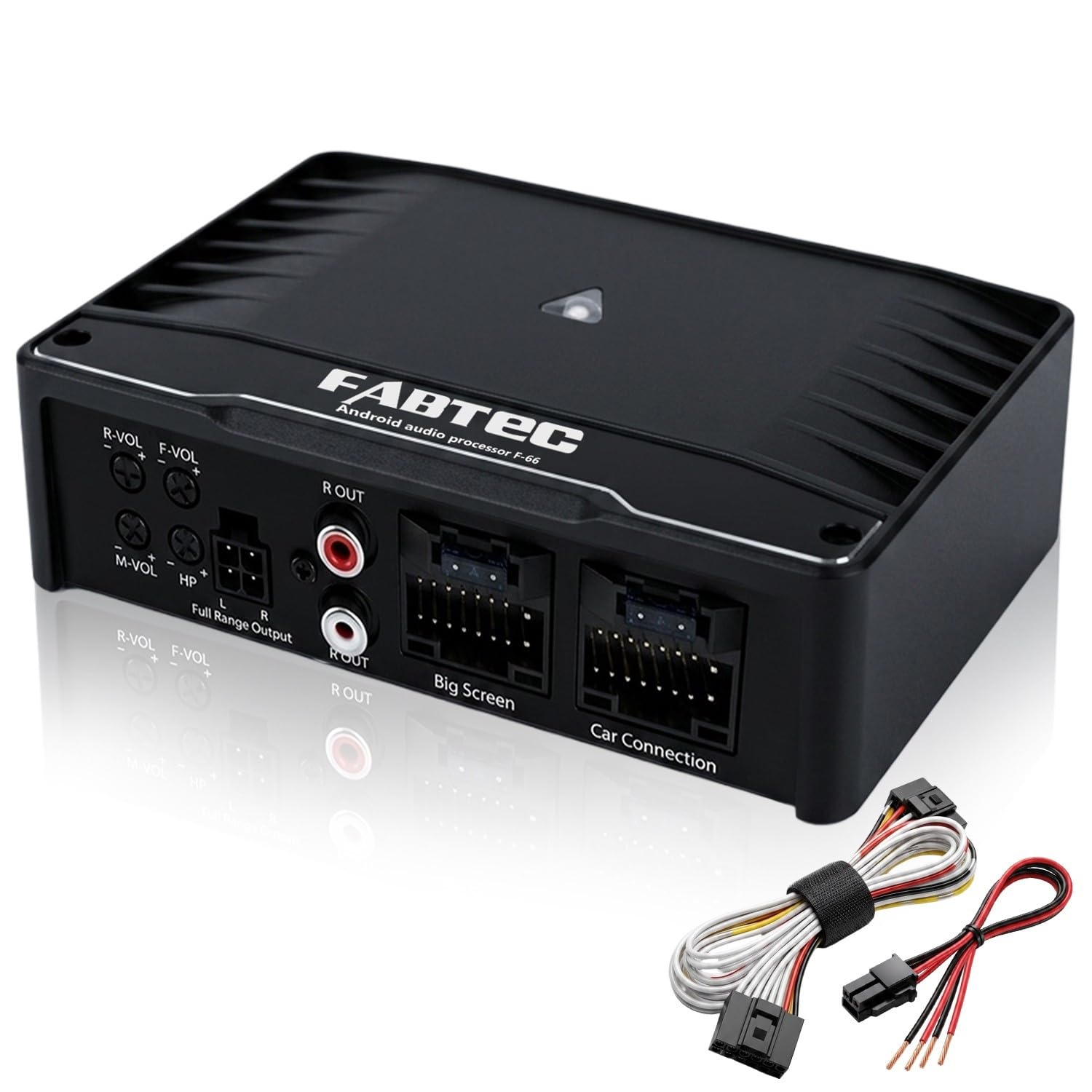 FABTEC Car Android DSP 6 Channel Amplifier 70W RMS x 4 Speakers + 2 x TWEETERS + 1 SUBWOOFER Ultra Slim Mini Sound Booster for Car Android Stereo-picture-19