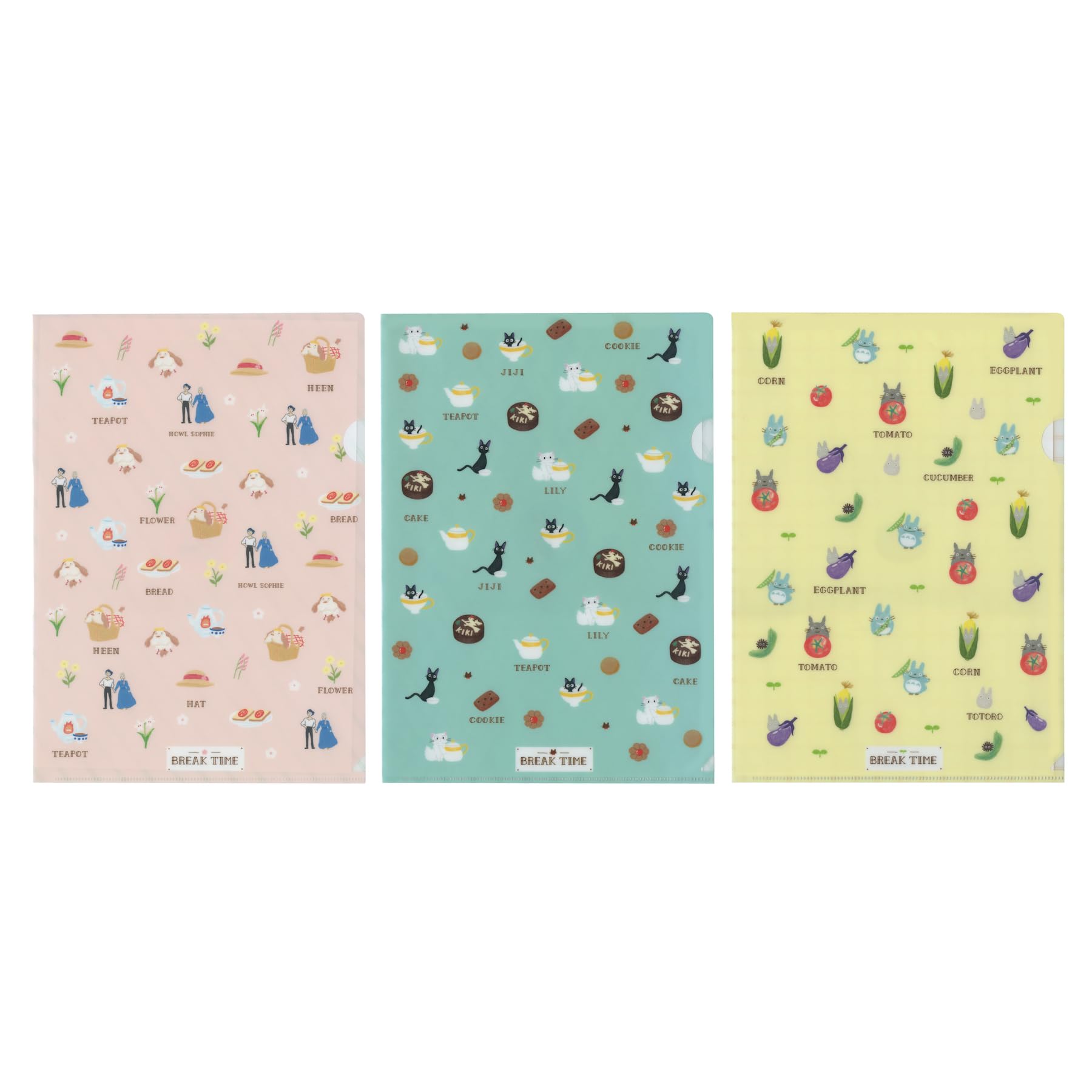 Amazon | A4クリアファイル【魔女の宅急便/BREAK TIME cookie