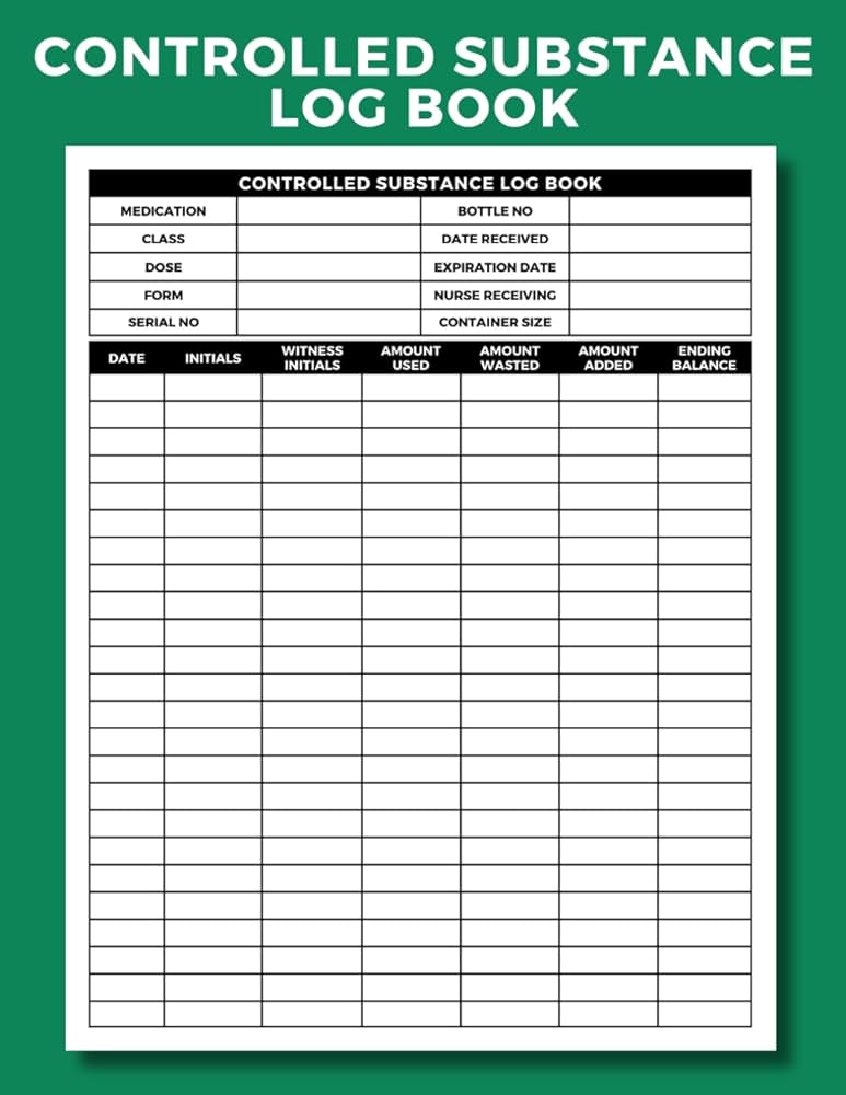 controlled-substance-log-book-the-complete-record-keeping-solution-for-medical-professionals-large-horton-otis-amazon-com-books