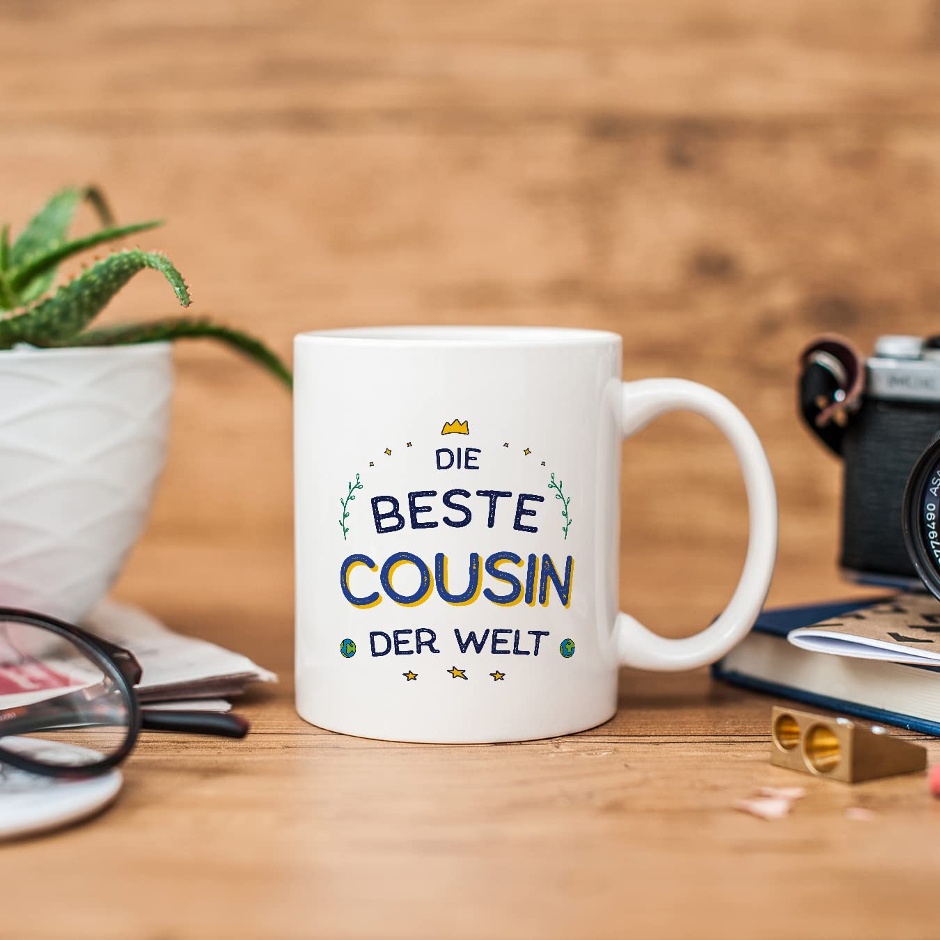 Taza Con Texto En Alemán "Das MIMIMI Stark In Dir Ist ", Idea De Regalo, Taza Infantil, Regalo (blanco