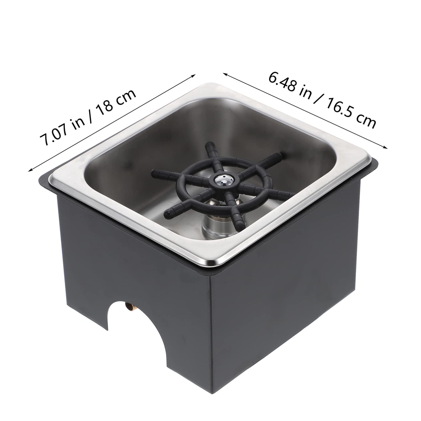 Lavabicchieri da Lavandino in Acciaio Inox Risciacquo Automatico