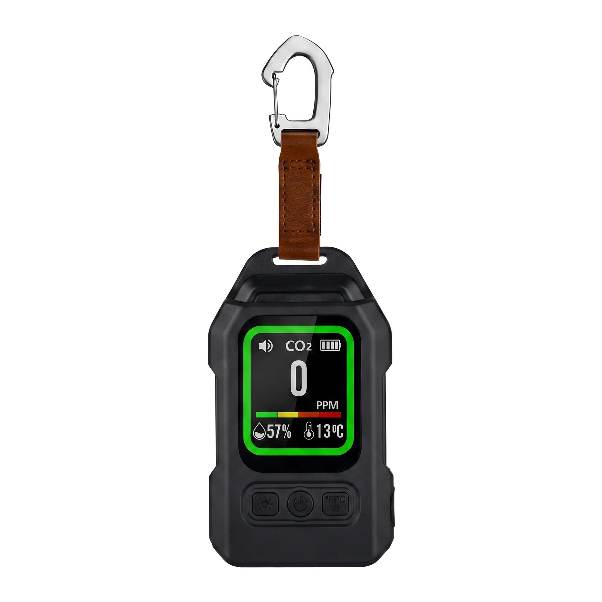 Portable CO2 Detector, 4-in-1 Carbon Dioxide Detector
