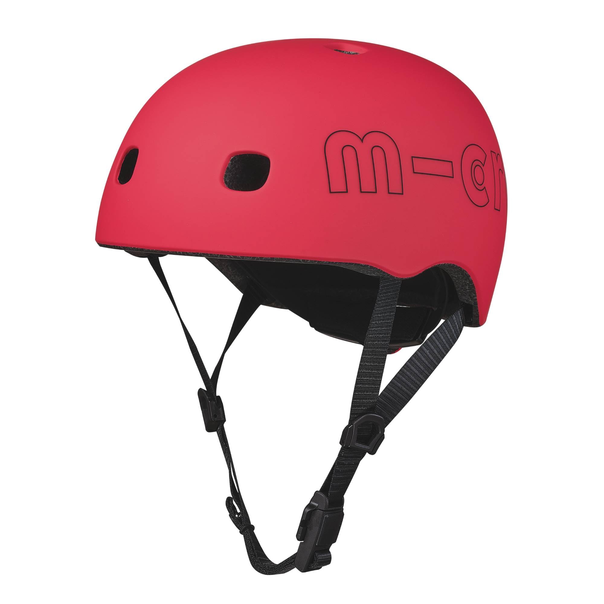 Micro® | Casco Infantil para Patinete o Bicicleta | Luz Trasera de Seguridad 3 Posiciones | Ultraligero 250 Gramos | Cierre Magnético | Niños y Niñas