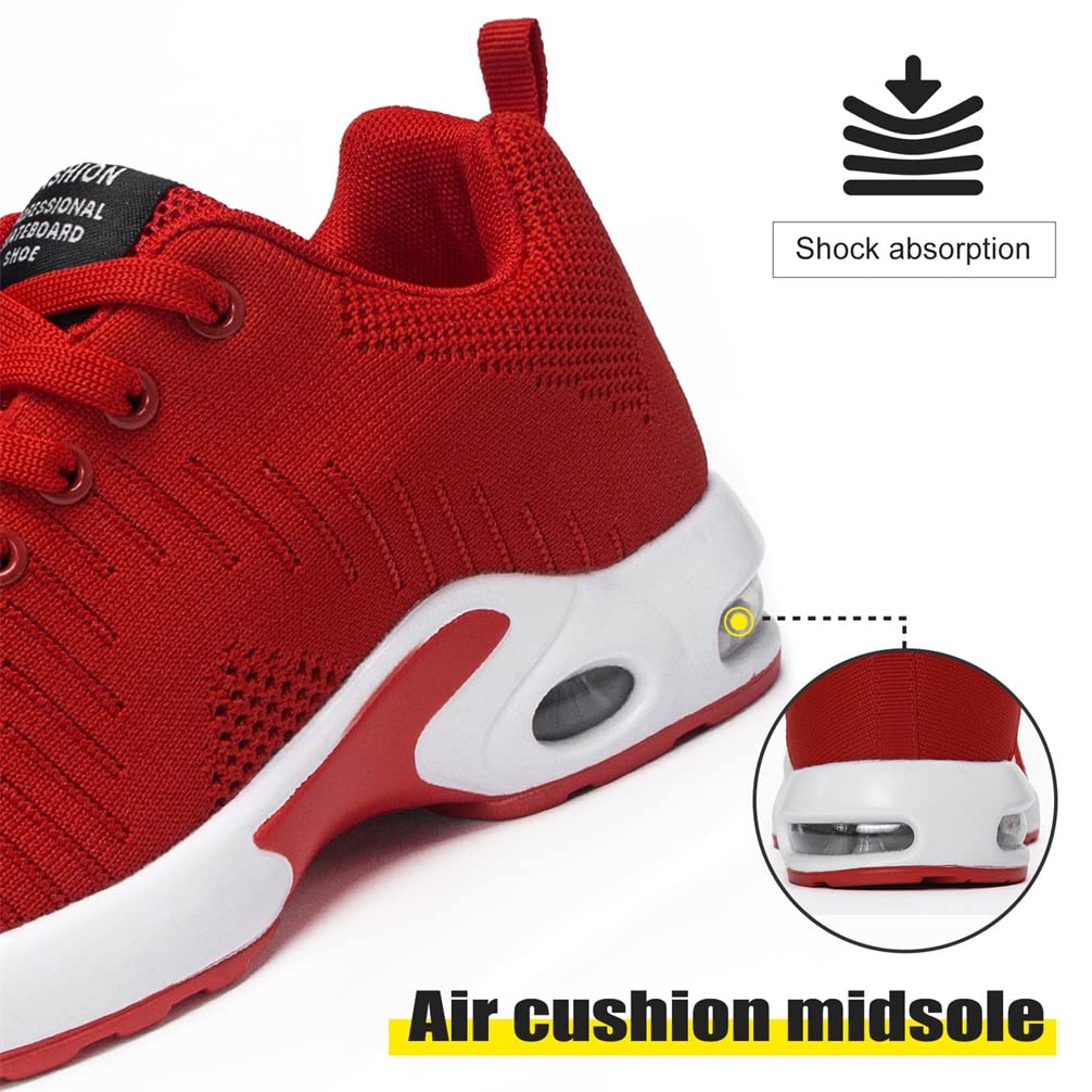 Dannto Uomo Donna Air Scarpe da Ginnastica Corsa Sportive Running Fitness Sneakers Basse Interior Casual all'Aperto Leggero e Traspirante Walking