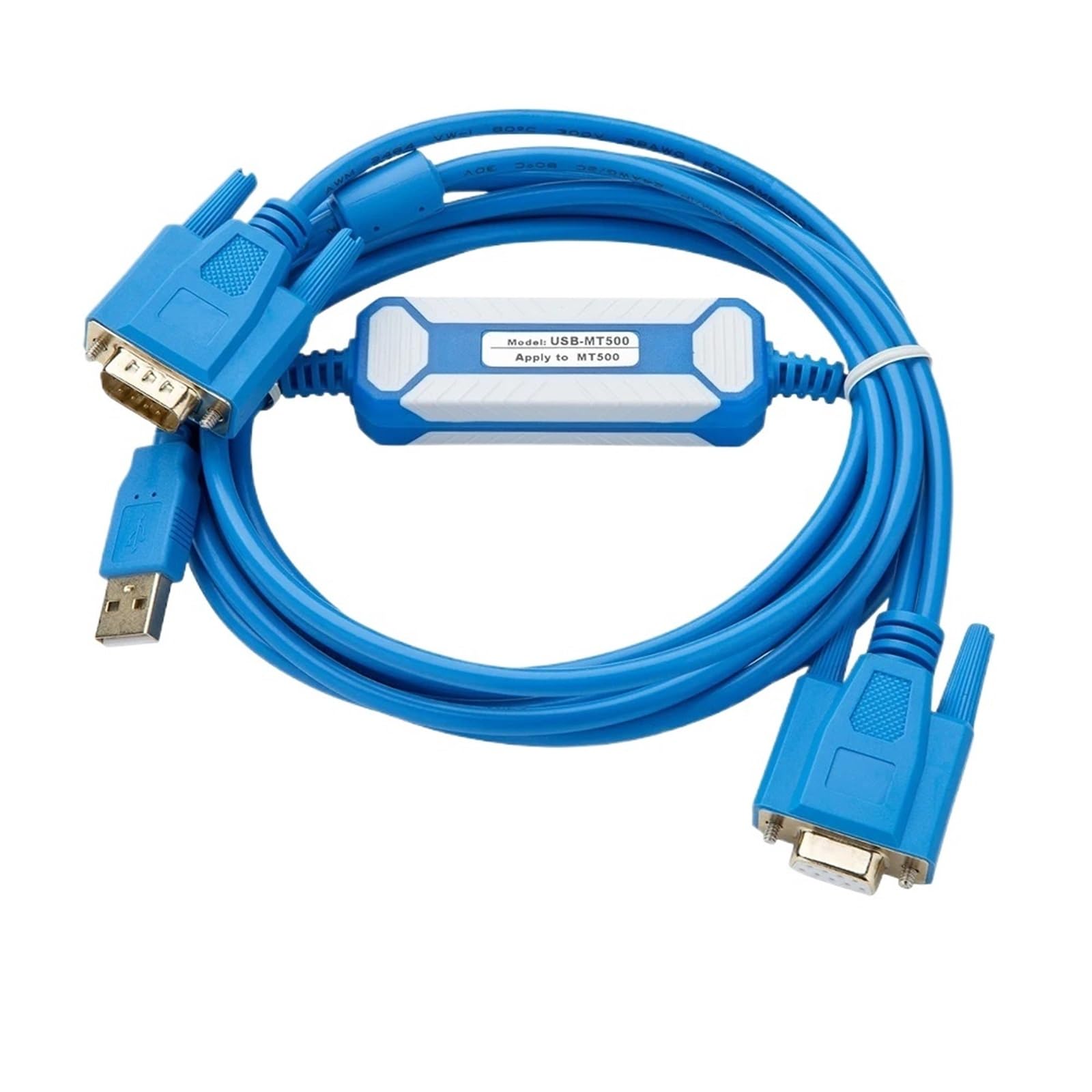 Szeregowy kabel komunikacyjny Kabel szeregowy USB-MT500 2,5 m z 9 pinami do Veinview Eview Easyview MT500 i MT506M/T/508(PC-MT500)