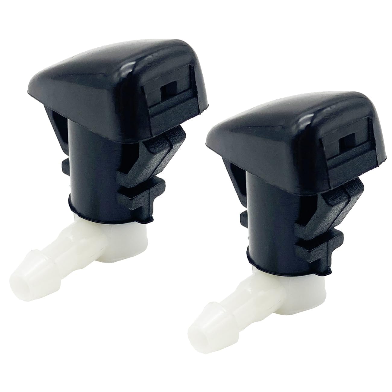 2Pcs Windshield Washer Nozzles Wiper Spray Kit compatible for 2013-2016 Dodge Dart # 68081370AB