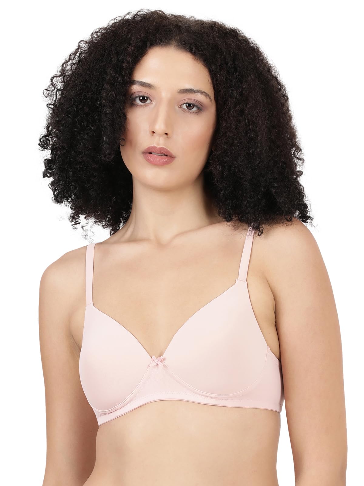 blossom Featherlite Bra Women's Medium Coverage,Soft Fabric-Covered Straps,Wire-Free,Lightly Padded Polyamide Everyday Bra-picture-28