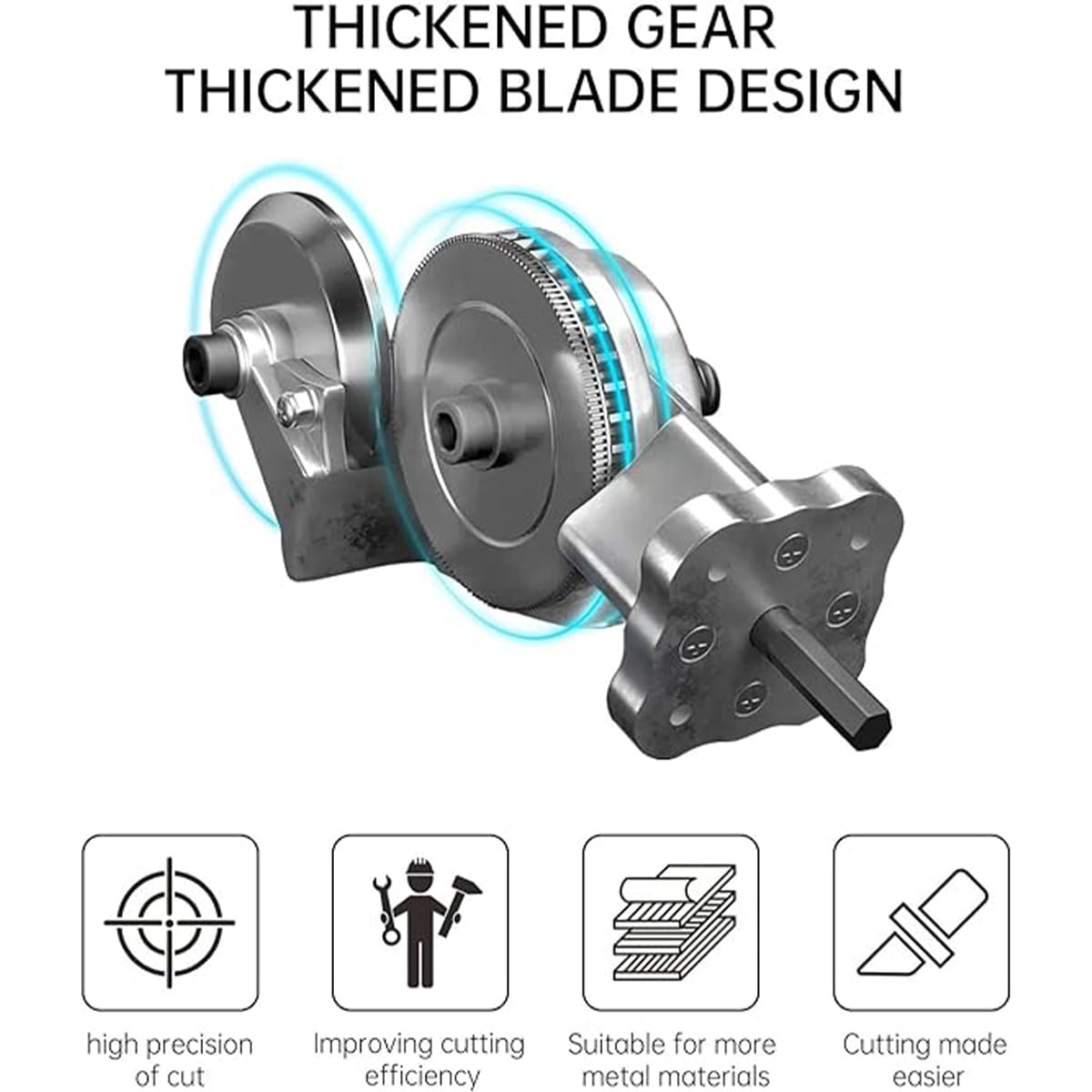 Electric Drill Plate Cutter, 2023 New Metal Nibbler Drill Attachment for Sheet