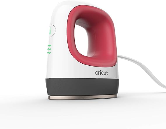 Cricut EasyPress Mini™ | Presse à chaud compacte pour vinyle thermocollant (HTV), produits Infusible Ink et de sublimation | Framboise