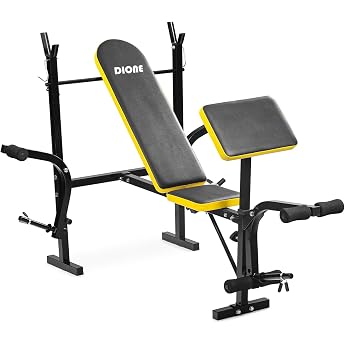 Dione MT2 - Weight Bench - Adjustable Training Bench for Bench Press - Multifunction