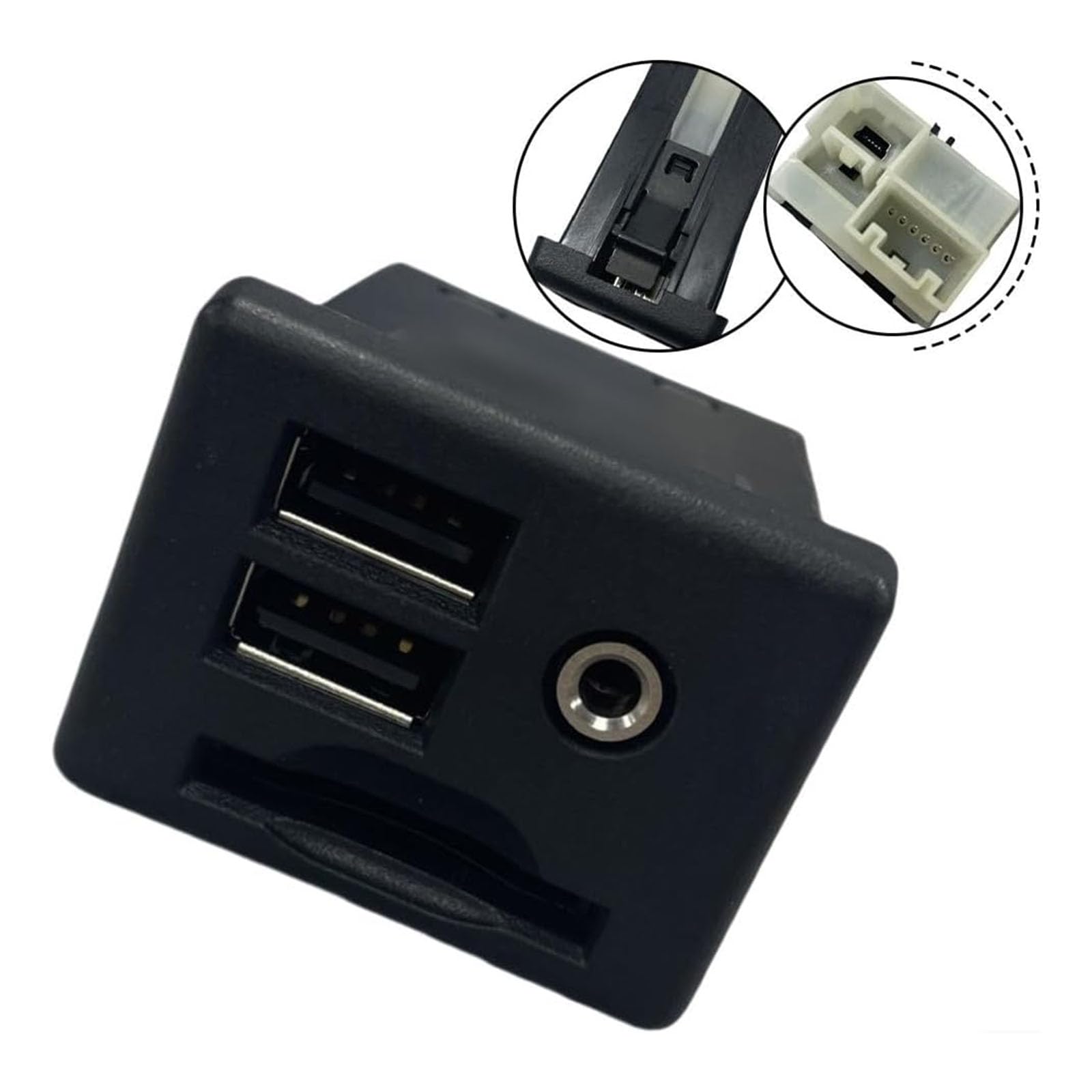 Accesorios automotrices para ATS 13581213 13599454 puertos USB, interfaces de tarjetas, conectores de consola central, puerto USB de repuesto OEM