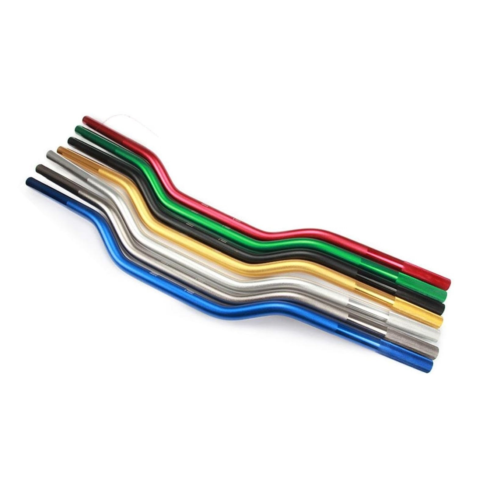 la leva della moto, Manubrio for moto in alluminio 7005T6 da 7/8" 22 mm multicolore(Titanium)