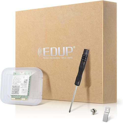 Miniatura 7 de Tarjeta inalámbrica Intel AX211NGW Wi-Fi 6 M.2 CNVio2, Bluetooth 5.3, adaptador de red Tri Band 2.456 GHz para portátil, compatible con Windows 1011