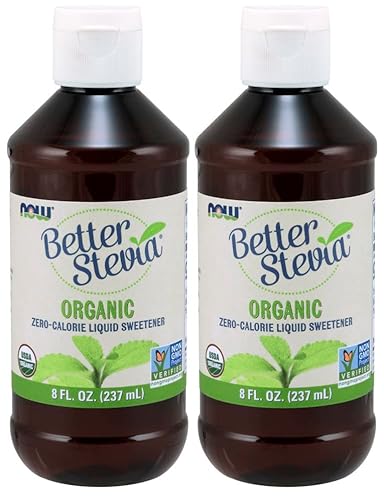 Now Foods Organic Better Stevia, 8 Ounce, 2-Pack #TOP11