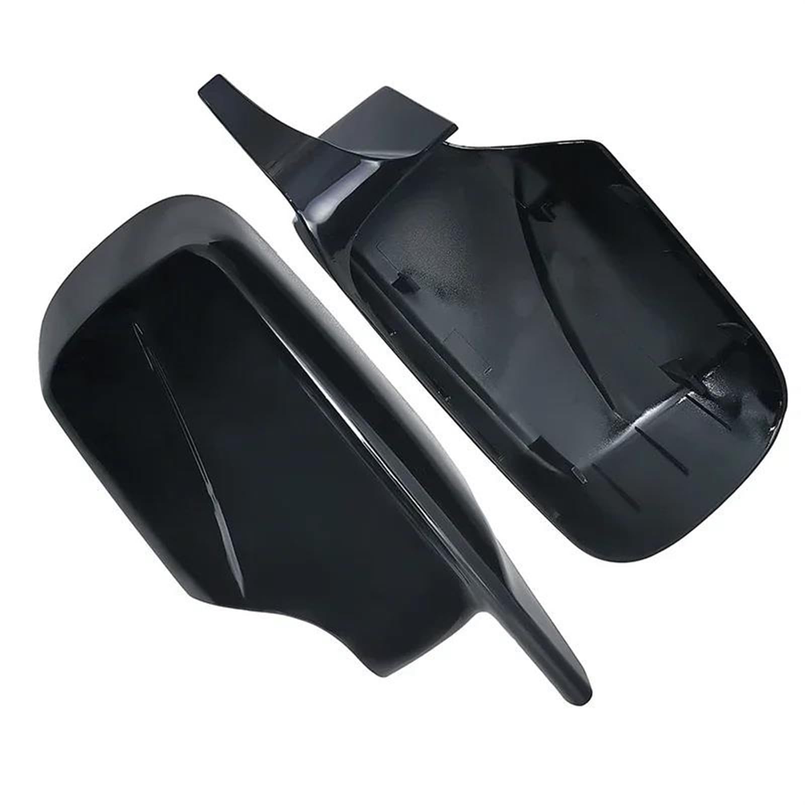 Pièces rechange automobiles coques de rétroviseur noir brillant E39 E46