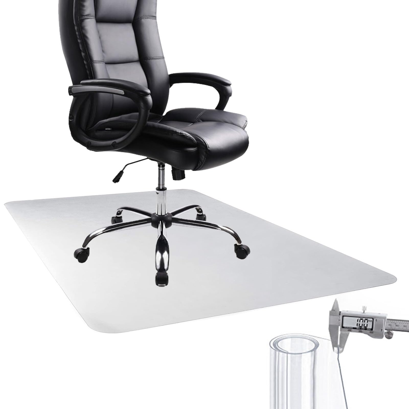 Clear Chair Mat for Hard Floors Desk Office Chair Mat 16 20 24 28 32 36 40 44