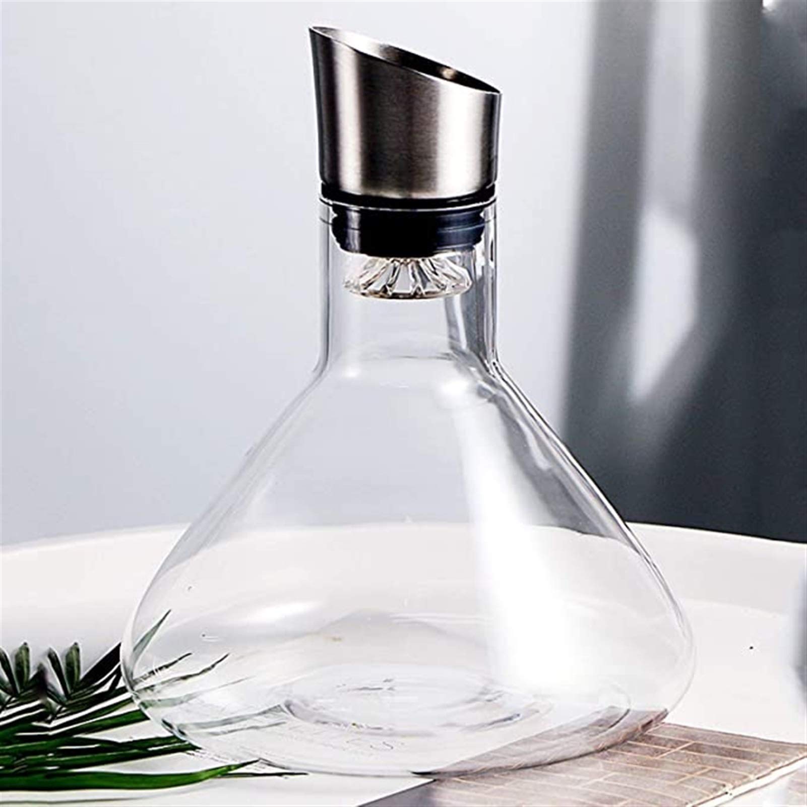 Amazon.com | Decanter set Waterfall Liquor Decanter For Bourbon