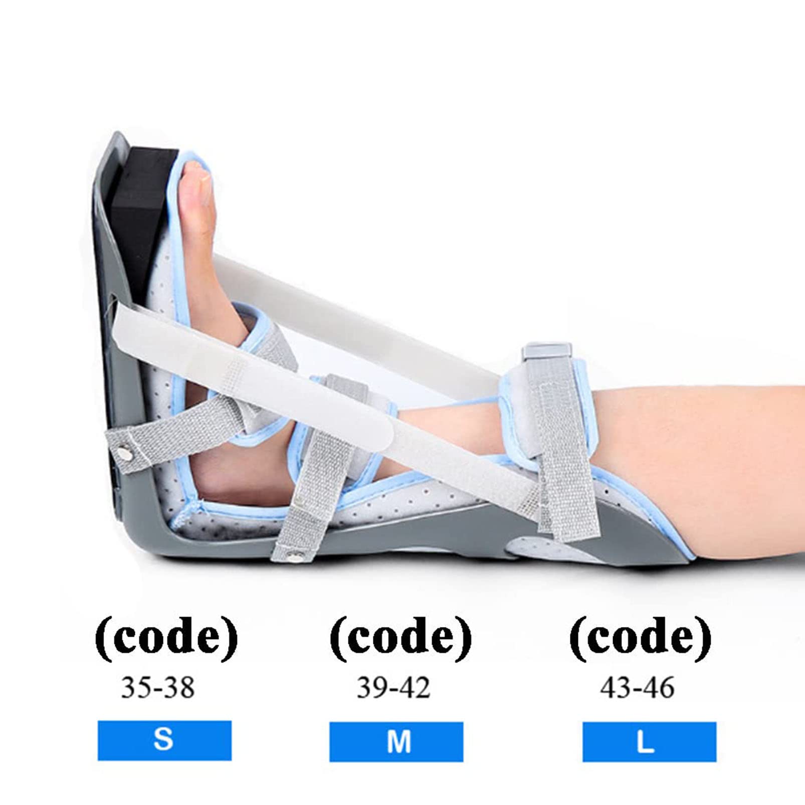 Ortesi Stabilizzante Per Il Piede, Tutore Regolabile Per Il Supporto Delle Gambe In Caso Di Fascite Plantare, Tutore Per La Correzione Della Postura Della Caviglia, Tutore Notturno, Utilizzato Per Al