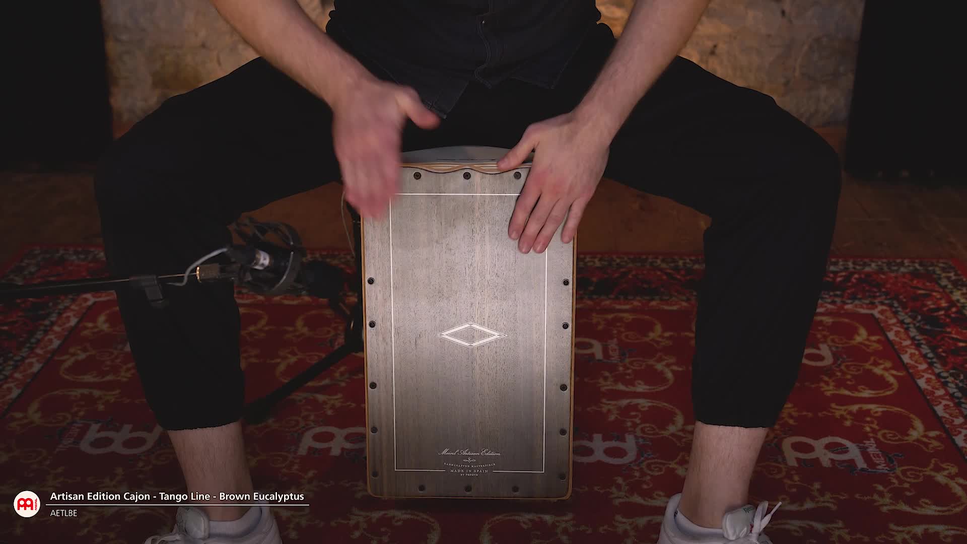 パーカッション・打楽器 Meinl Artisan Edition Cajon Tango Line