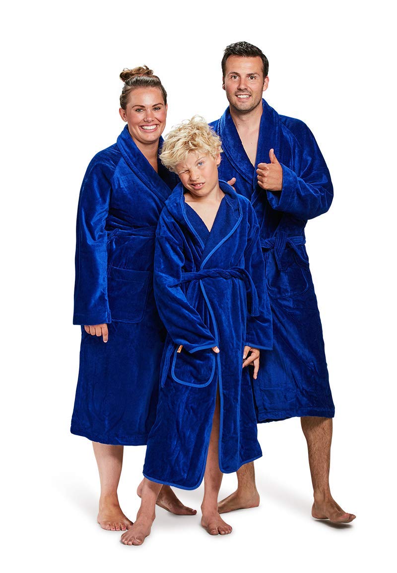 Badrock - Peignoir de Bain avec nom brodé - 9 couleurs - 100% coton - homme et femme - avec broderie - personnalisé